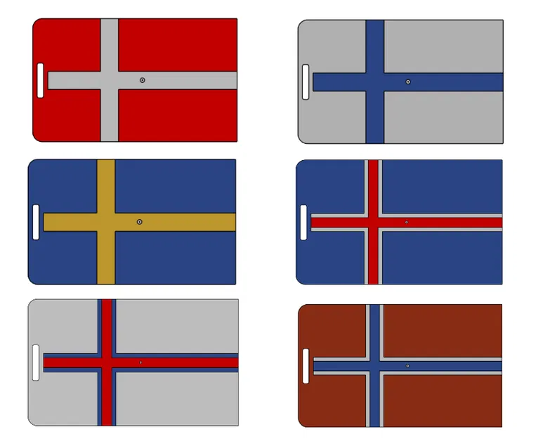 Thẻ hành lý - Phiên bản Bắc Âu - Image 1