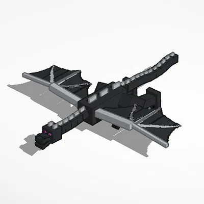 Rồng Ender Minecraft 3D