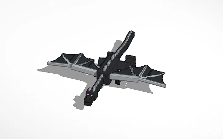Rồng Ender Minecraft 3D - Image 2