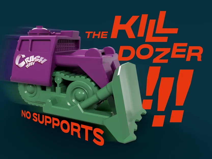 Mô hình Killdozer Đấu Xe Hủy Diệt - Image 1