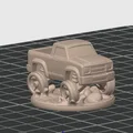 Xe Hơi Đua Xe Hiện Đại In 3D - Tác Phẩm Nghệ Thuật Ô Tô - Thumbnail 1
