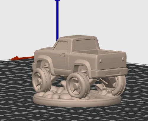 Xe Hơi Đua Xe Hiện Đại In 3D - Tác Phẩm Nghệ Thuật Ô Tô - Image 2
