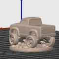 Xe Hơi Đua Xe Hiện Đại In 3D - Tác Phẩm Nghệ Thuật Ô Tô - Thumbnail 2