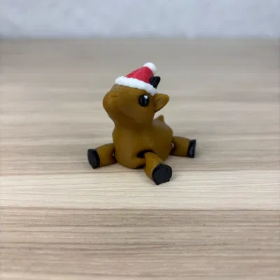 Dê Đội Mũ Giáng Sinh