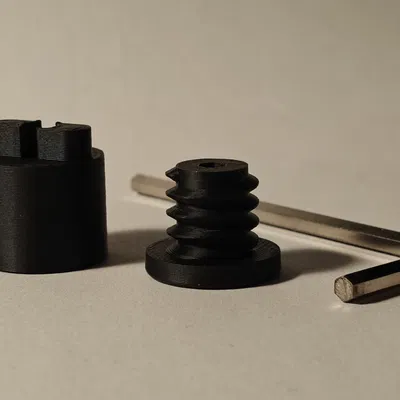 Bộ phận đệm Skadis điều chỉnh được (không cần ốc vít)