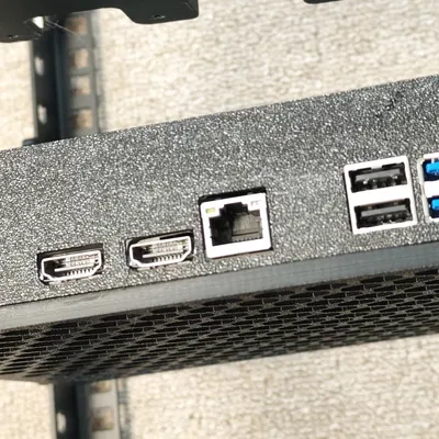 Bộ hỗ trợ template cho kệ rack 1U 10-inch MINI-ITX của ning