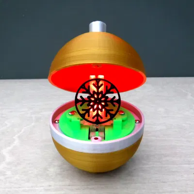 Hộp trưng bày quả cầu phát sáng