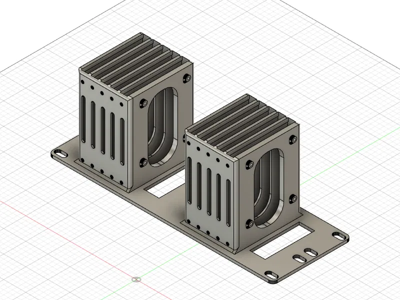Giá Đỡ Rack 10 inch Cho 2 Raspberry Pi và 10 SSD 2.5 inch - Image 1