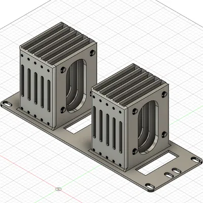 Giá Đỡ Rack 10 inch Cho 2 Raspberry Pi và 10 SSD 2.5 inch