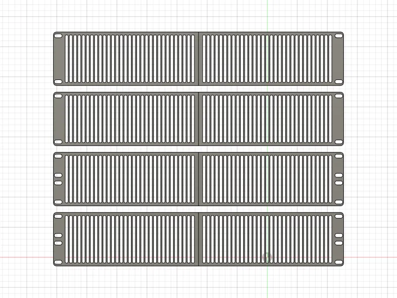 Tấm Che 2U Rack Mount 19 inch - Image 2