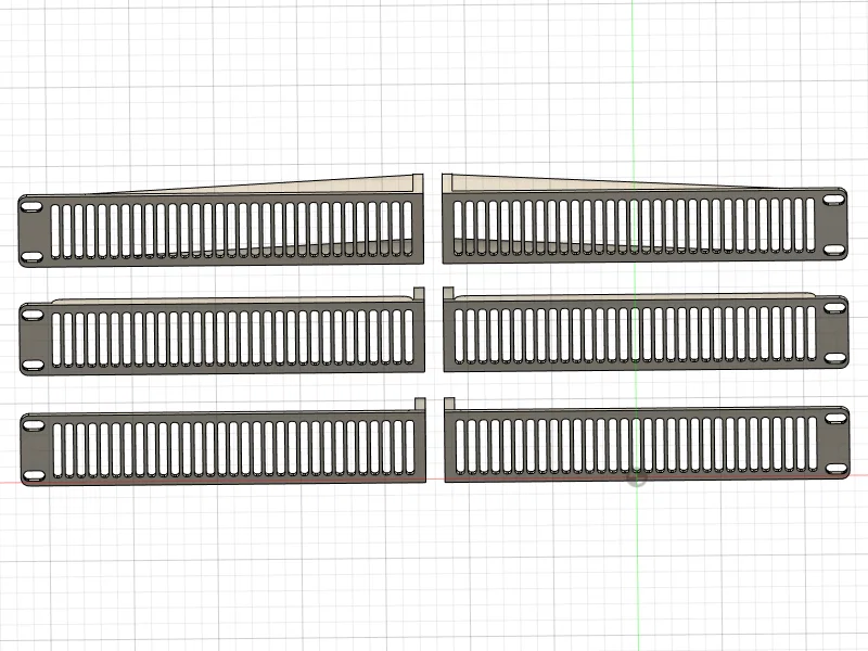 Tấm che Rack Mount 1U 19-inch - Image 2