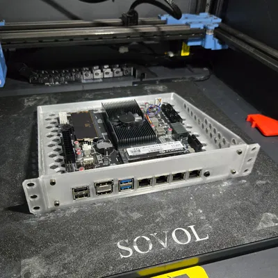 Kệ 1U cho rack 10 inch Mini-ITX