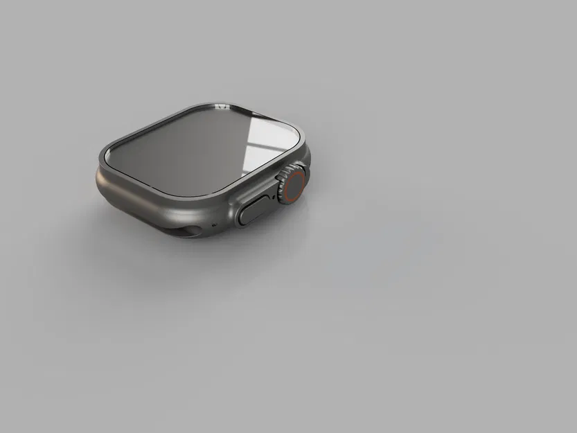 Mô Hình Apple Watch Ultra Có Núm Xoay Digital Crown Nam Châm - Image 3