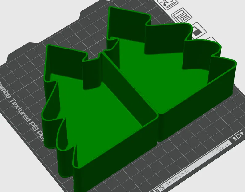 Tô Hình Cây Thông Noel Đựng Kẹo - Image 1