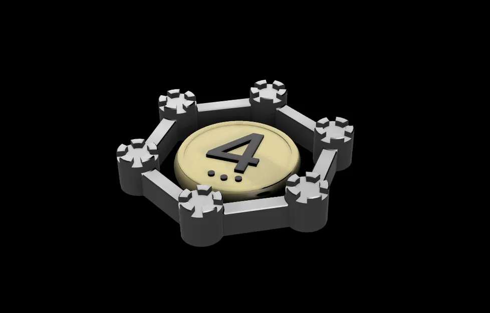 Pháo đài Tường Thành - Token Game hoặc Tên Cướp Catan - Image 1