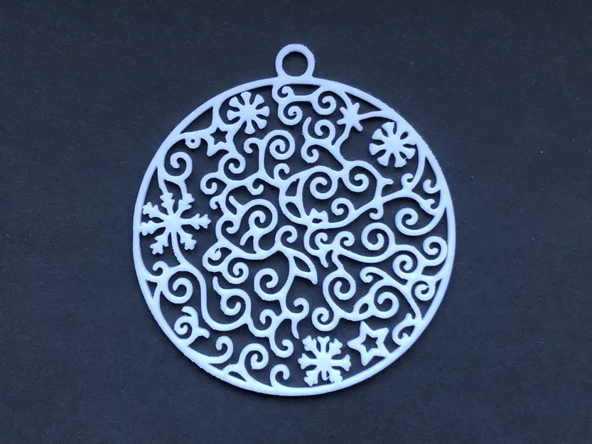 Móc Treo Noel Filigree Tinh Xảo - Image 1