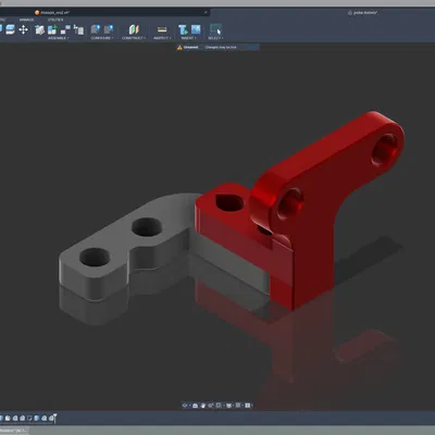 Giá đỡ cho BTT EDDY và BLTOUCH cho Mercury One.1