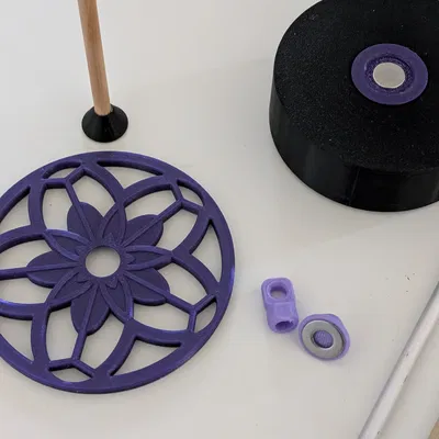 Giá Đỡ Cuộn Len Hoa Anh Đào