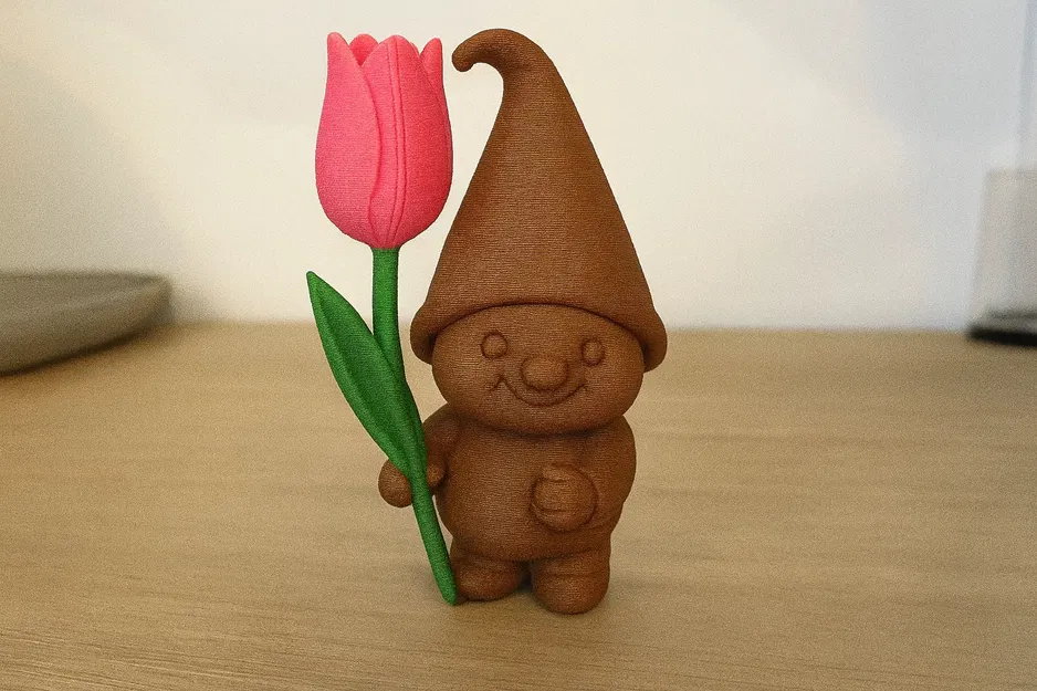 Chú Lùn Với Hoa Tulip (Nhiều Màu) - Image 2