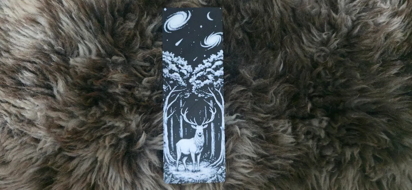 Kẹp Sách Tiên Cảnh Hươu Sao Rừng Thẳm - Image 1