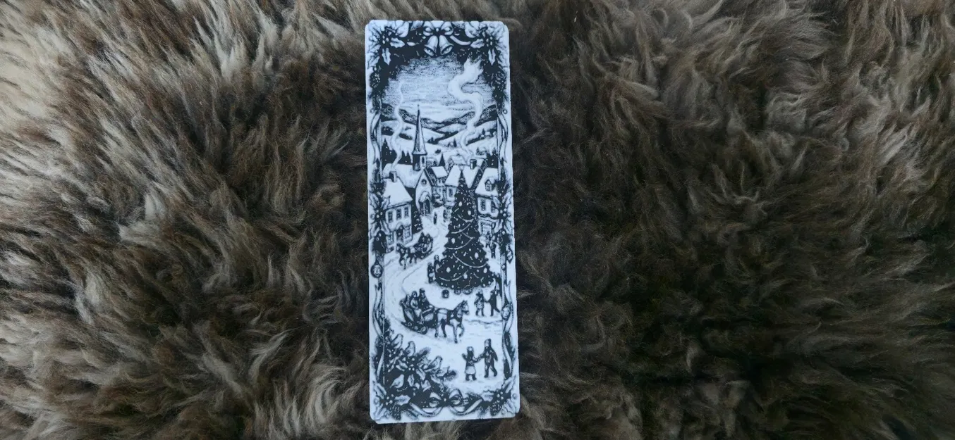 Chấu Tạo Hình Sách Dùng Xe Trượt Ngày Giáng Sinh - Image 1