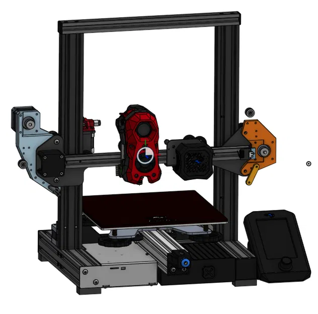 Endex3 - Chuyển đổi Ender3v2 sang IDEX - Image 2