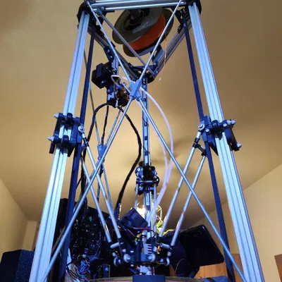 Thanh Chống Khung Máy In Delta Kiểu Kossel Dạng Tham Số