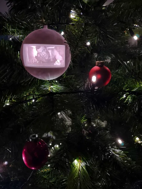 Móc Trang Trí Cây Thông Noel Hình Lithophane - Image 1