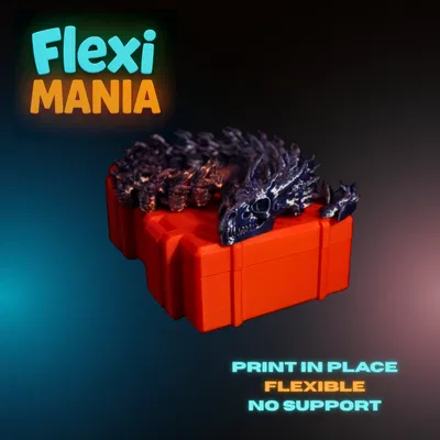 Rồng Flexi | Đồ Chơi Rồng In 3D Khớp Nối