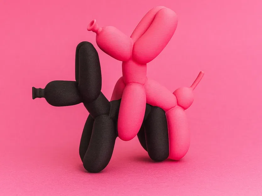 Cặp Chó Bong Bóng (Đa Sắc) - Image 1