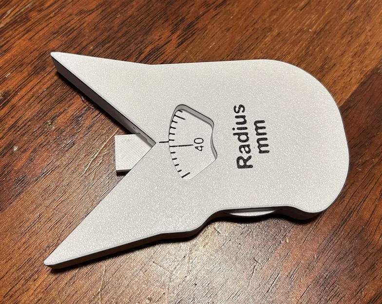 Thước đo bán kính 0-50mm - Image 1