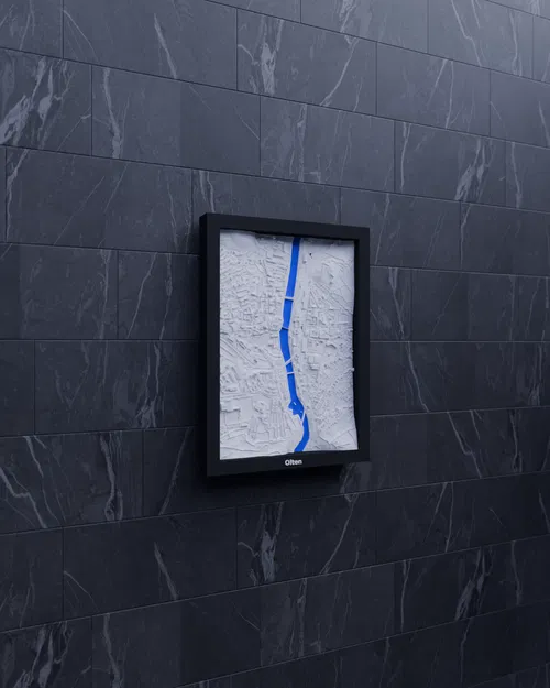 Mô hình thu nhỏ địa hình 3D Olten, Thụy Sĩ - Image 3