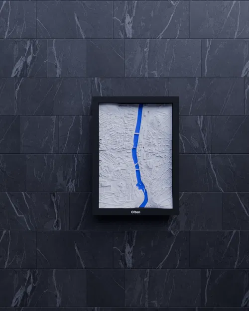 Mô hình thu nhỏ địa hình 3D Olten, Thụy Sĩ - Image 5