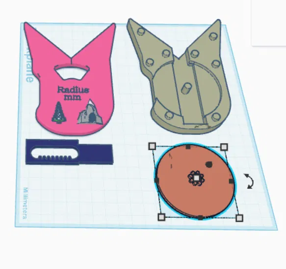 Thước Đo Bán Kính - Image 1