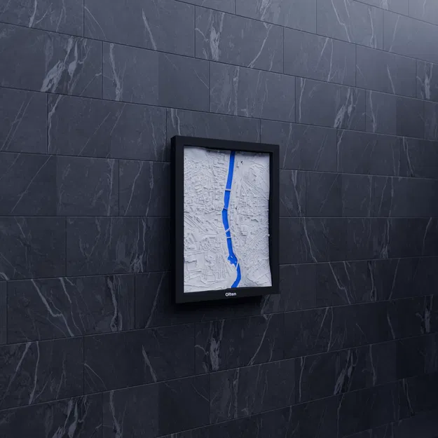 Mô hình thu nhỏ địa hình 3D Olten, Thụy Sĩ - Image 7