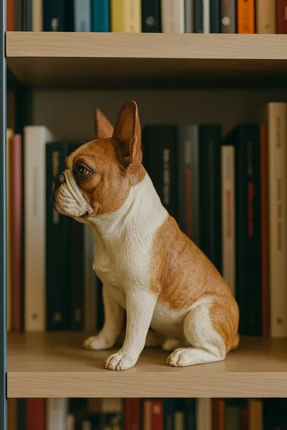 Mô Hình Chó Bulldog Pháp (Chó) / Tượng Trang Trí - Image 1