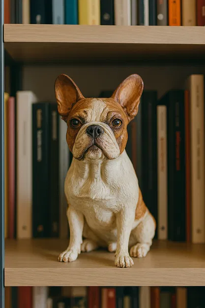 Mô Hình Chó Bulldog Pháp (Chó) / Tượng Trang Trí - Image 2
