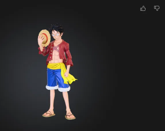 Mô hình Luffy One Piece - Image 1