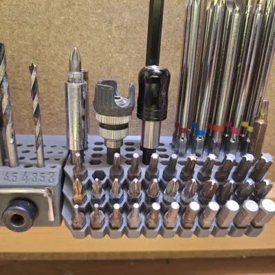 Bộ giữ mũi khoan và lục giác có thể tháo rời