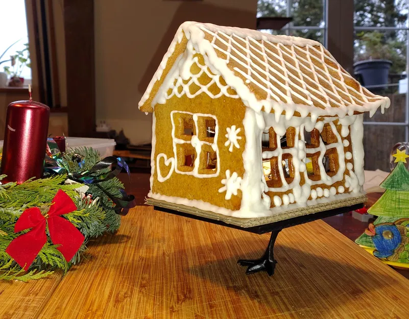 Đế Nhà Bánh Gừng Có Chân Gà - Image 1