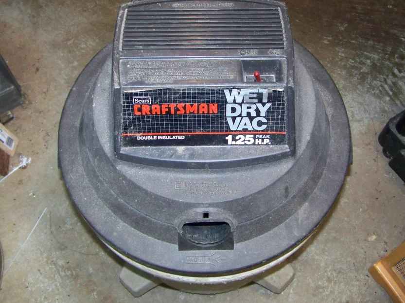 Chế máy hút bụi cũ Sears Craftsman để xài lọc mới - Image 3