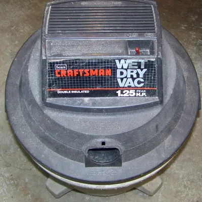 Chế máy hút bụi cũ Sears Craftsman để xài lọc mới