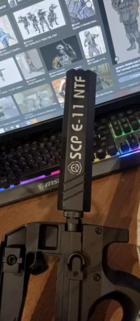 Ống giảm thanh FN P90 cho CYMA - Image 1