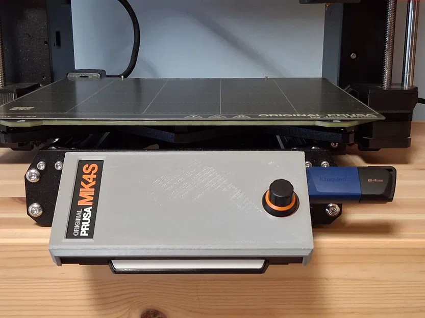 Vỏ Che Màn Hình Prusa Core One, MK4, MK4S có Lỗ cho LED Diffuser - Image 3