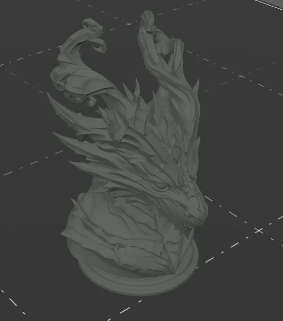 Tượng Bán Thân Rồng - Image 1