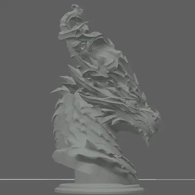 Tượng Bán Thân Rồng