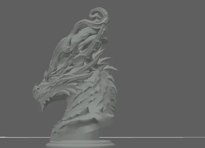 Tượng Bán Thân Rồng - Image 4