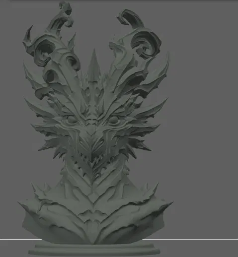 Tượng Bán Thân Rồng - Image 5