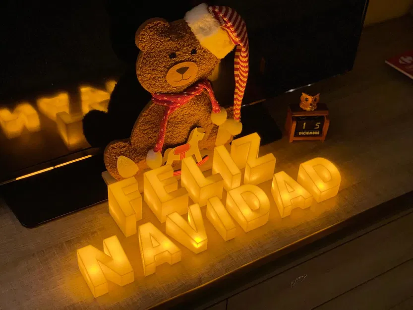 Chữ Chúc Mừng Giáng Sinh "Feliz Navidad" - Image 2