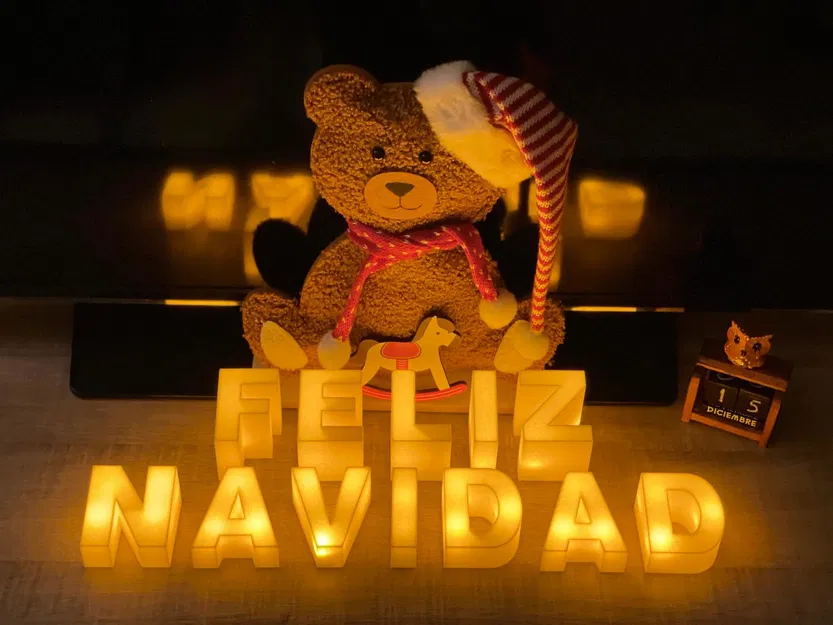 Chữ Chúc Mừng Giáng Sinh "Feliz Navidad" - Image 3
